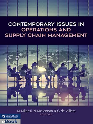 cover image of Contemporary Issues in Operations and Supply Chain Management